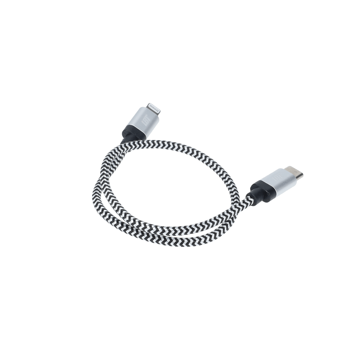 1 ft Braided Cable (USB-C to Lightning Cable)