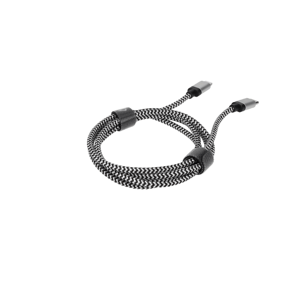 4 Ft. Braided Cable (USB-C to Lightning Cable)