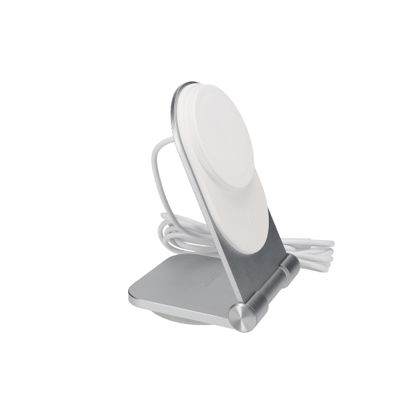Mag Stream Stand (Silver) Wireless Charger