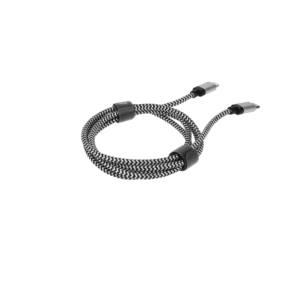4 Ft. Braided Cable (USB-C to Lightning Cable)