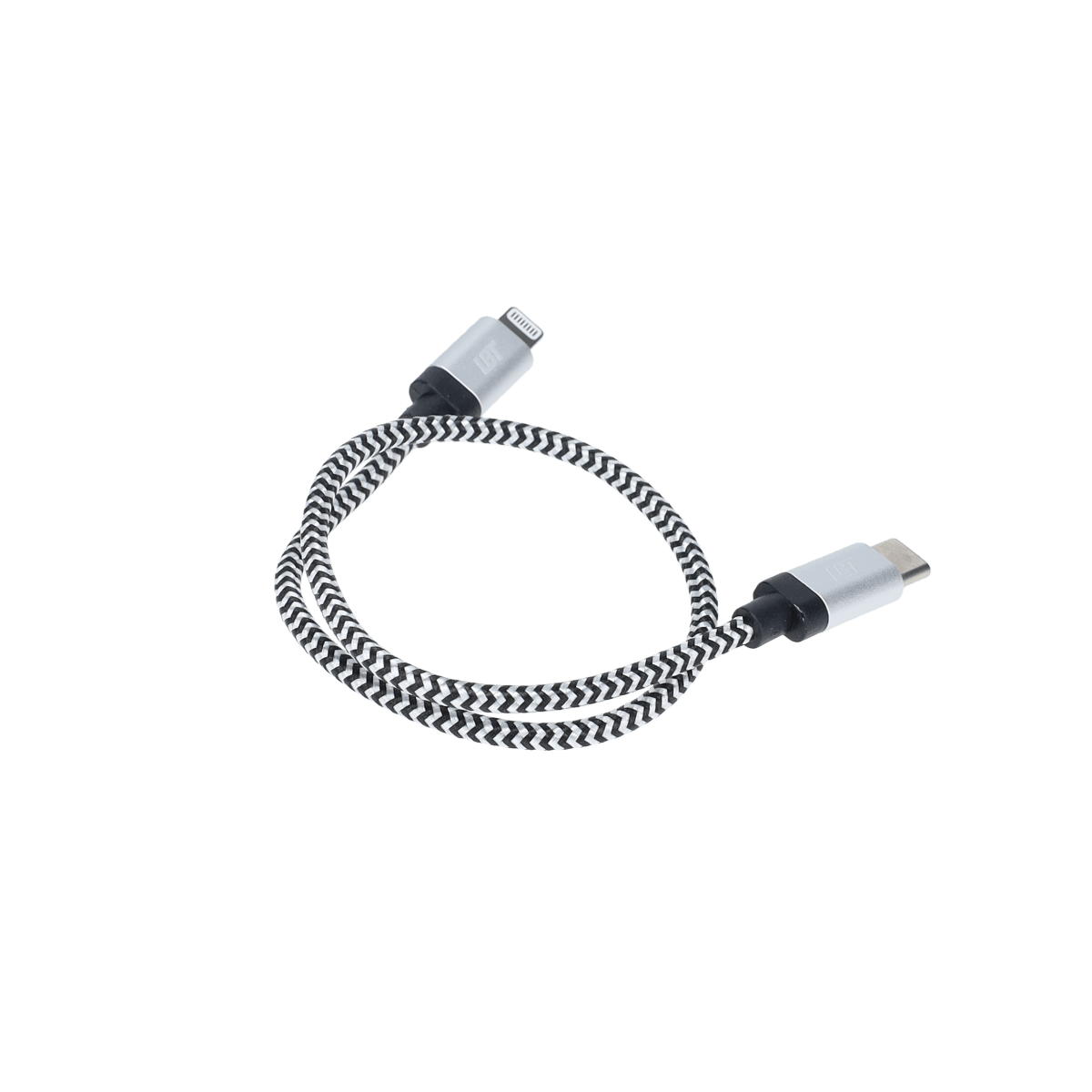 1 ft Braided Cable (USB-C to Lightning Cable)