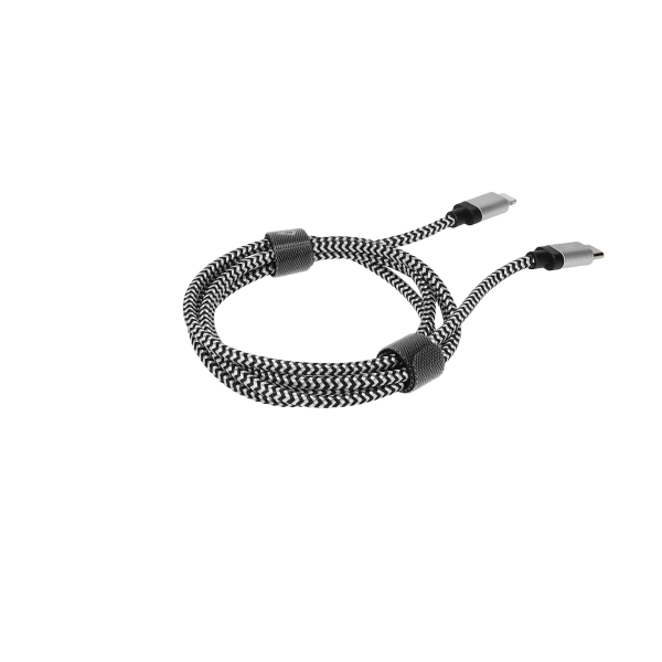 4 Ft. Braided Cable (USB-C to Lightning Cable)