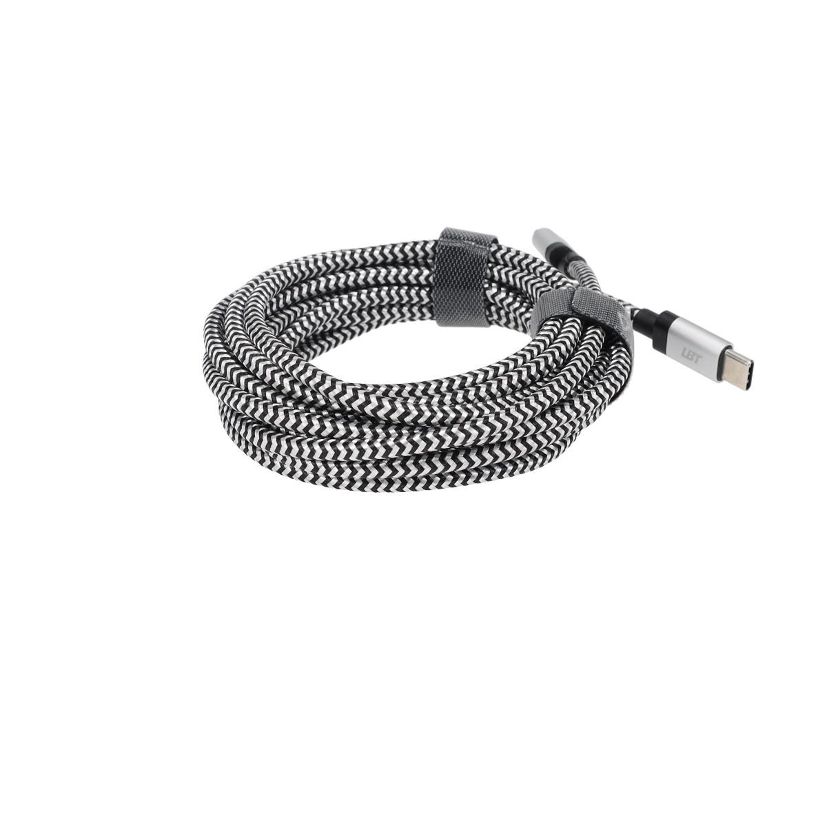 10 Ft. Braided Cable (USB-C to Lightning Cable)