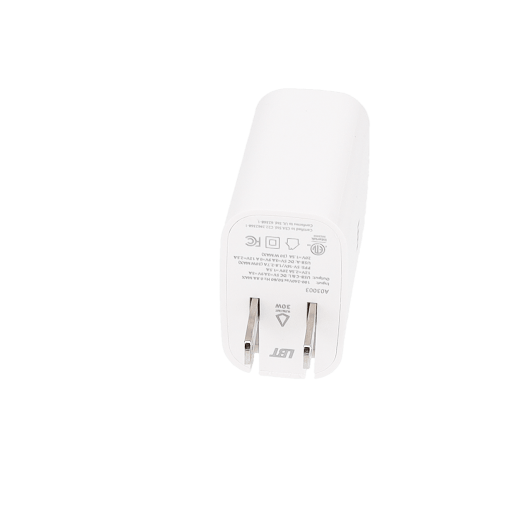 30W 3-port PD Wall Charger