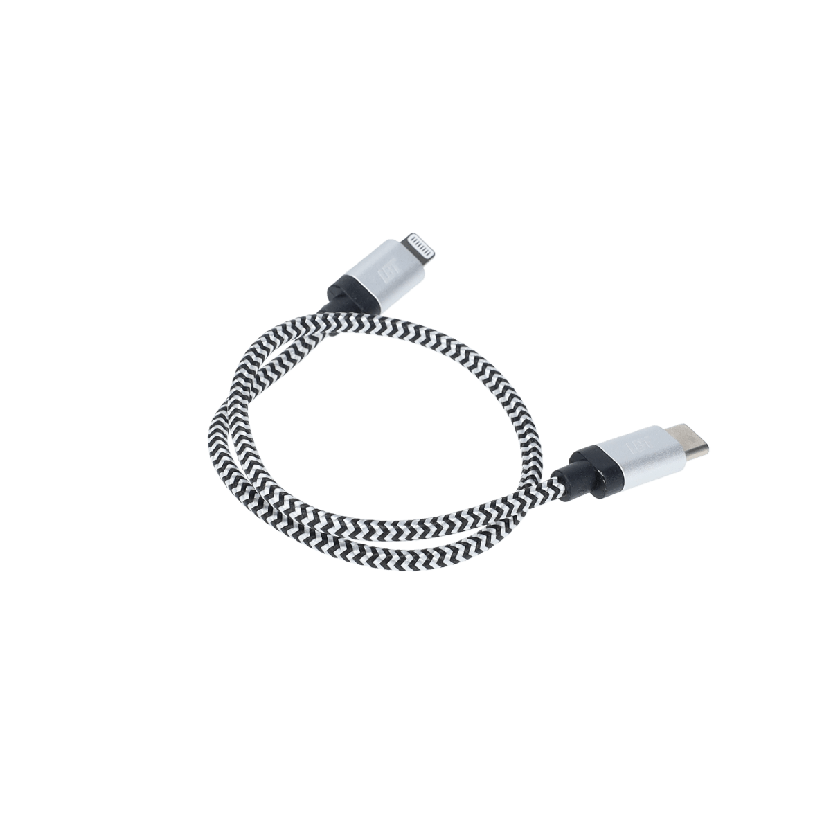 1 ft Braided Cable (USB-C to Lightning Cable)