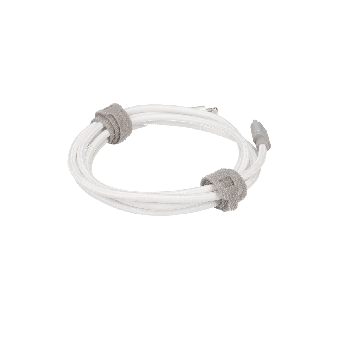 5 Ft. Braided White Cable (USB-C to Lightning)