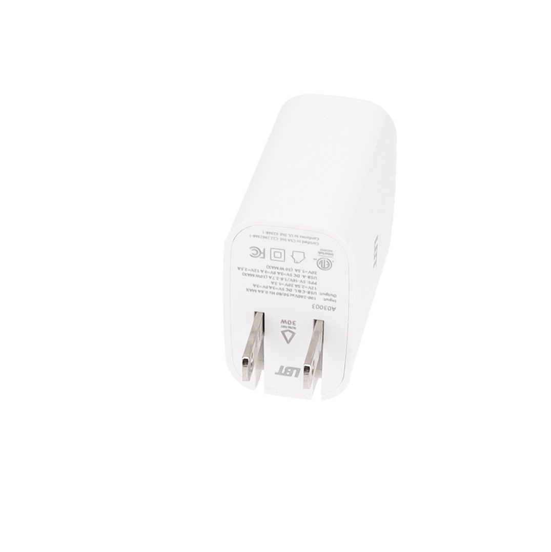 30W 3-port PD Wall Charger