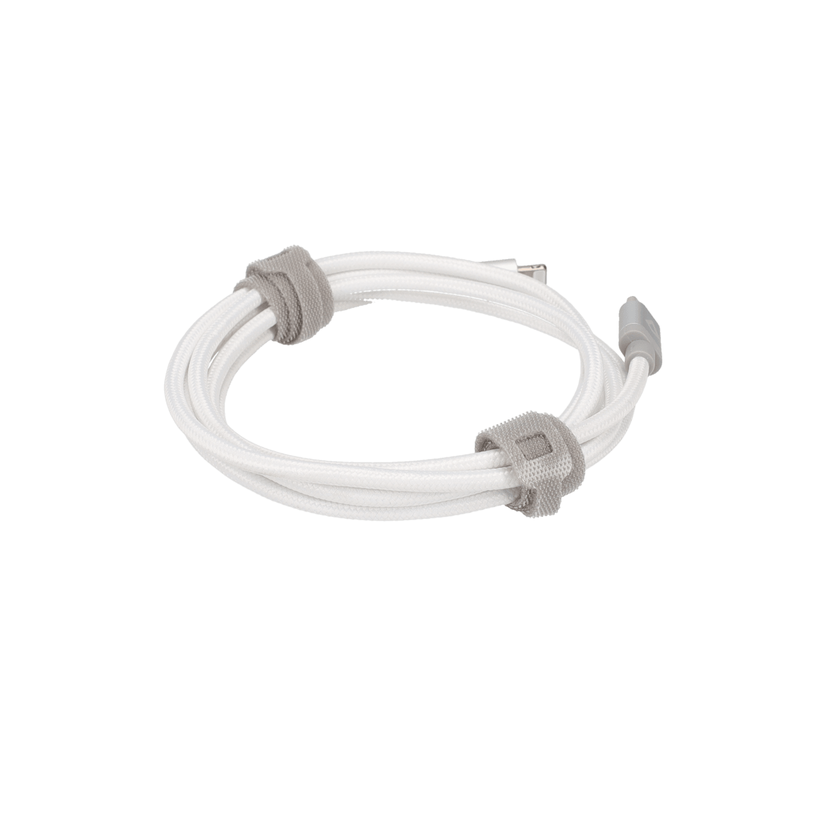 5 Ft. Braided White Cable (USB-C to Lightning)