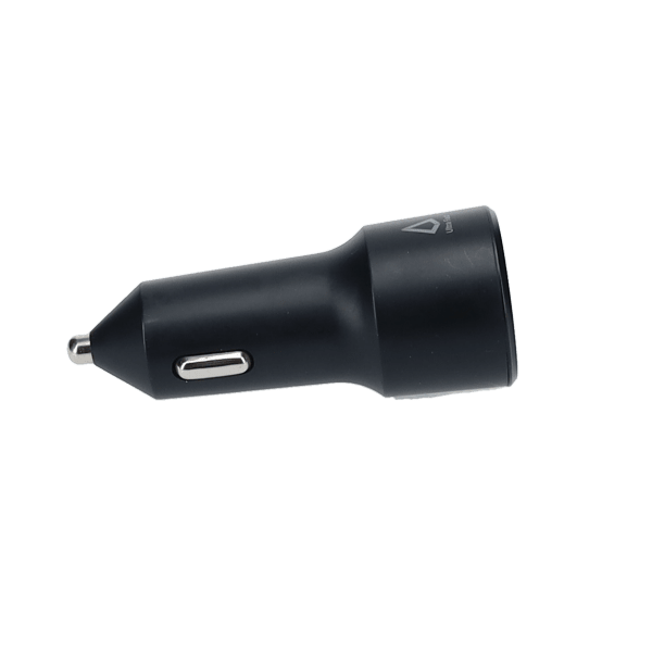 20W Dual Port Car Charger with 4ft Cable (USB-C to C)