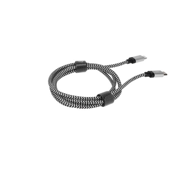 4 Ft. Braided Cable (USB-C to Lightning Cable)