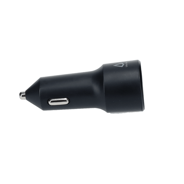 20W Dual Port Car Charger with 4ft Cable (USB-C to C)