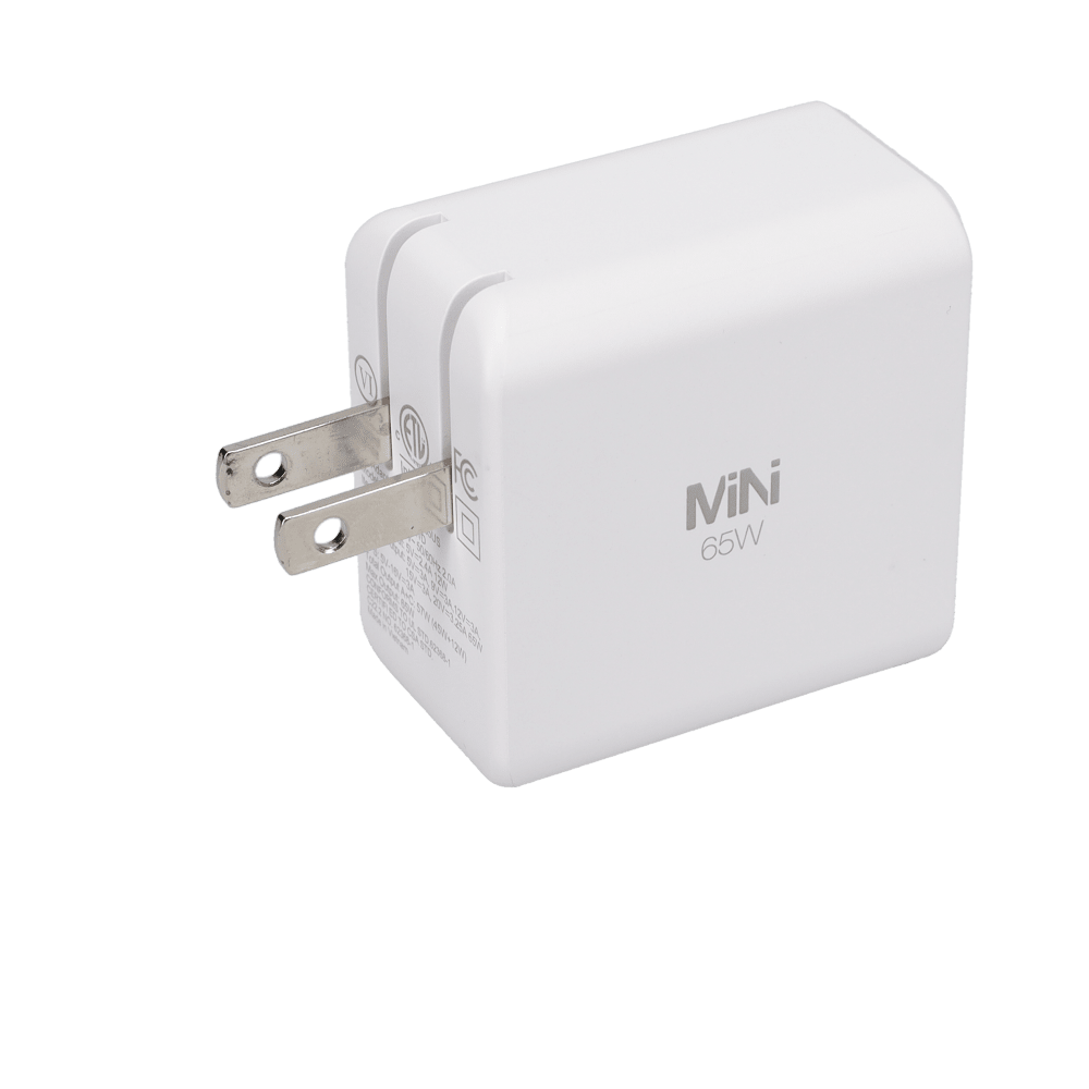 65W Dual-Port GaN PD Wall Charger (MiNi)