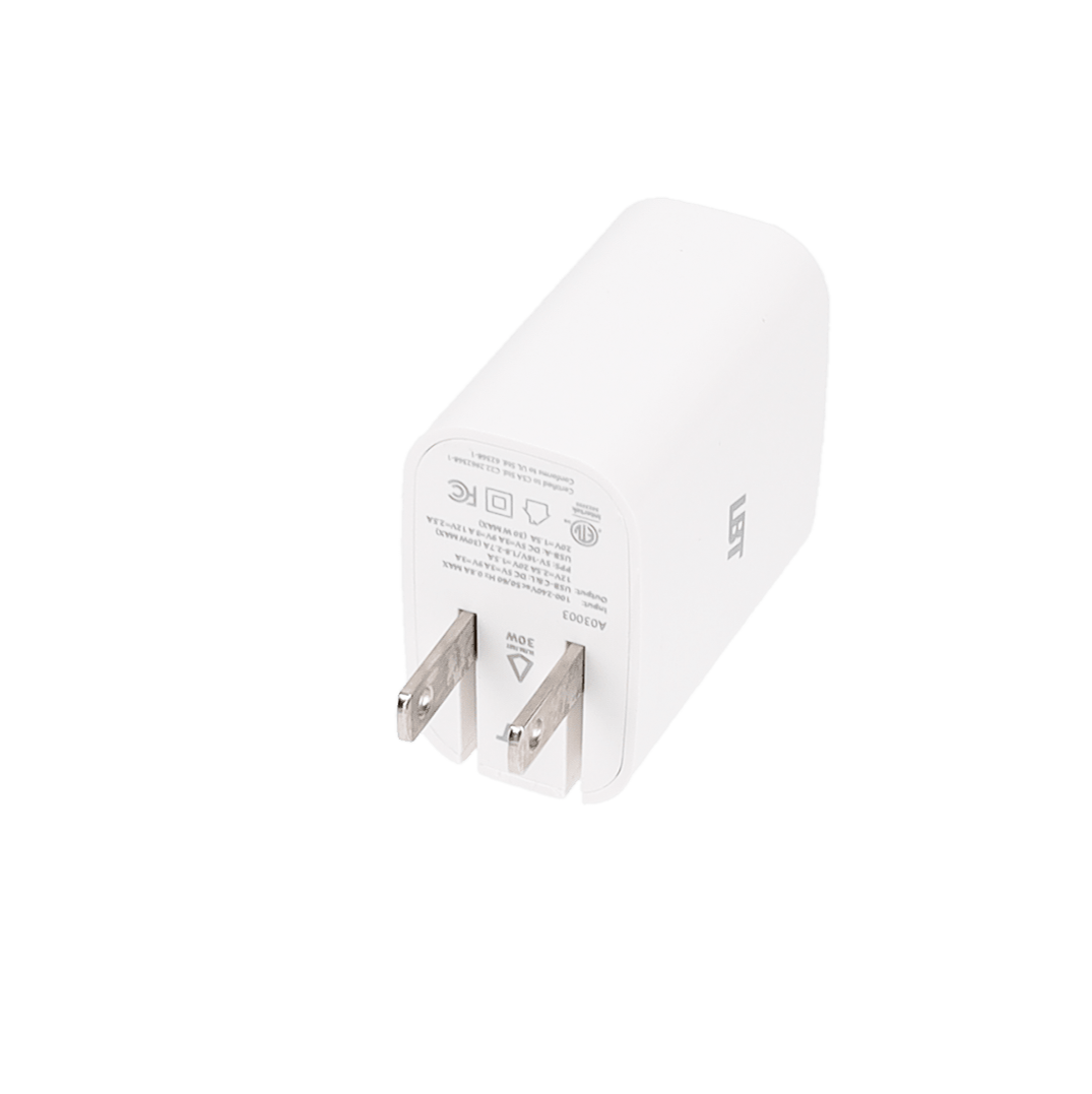 30W 3-port PD Wall Charger