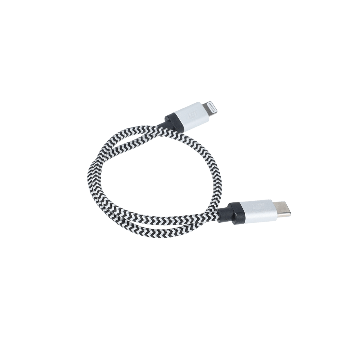 1 ft Braided Cable (USB-C to Lightning Cable)