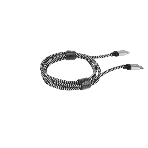 4 Ft. Braided Cable (USB-C to Lightning Cable)