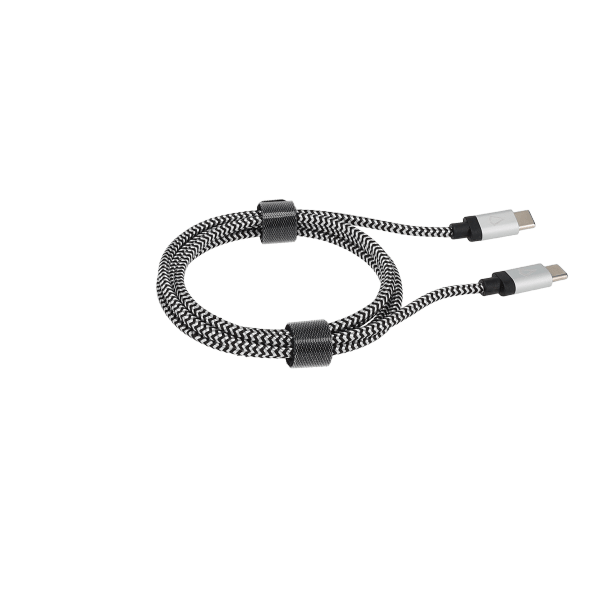 4 ft Braided Cable (USB-C to USB-C Cable)