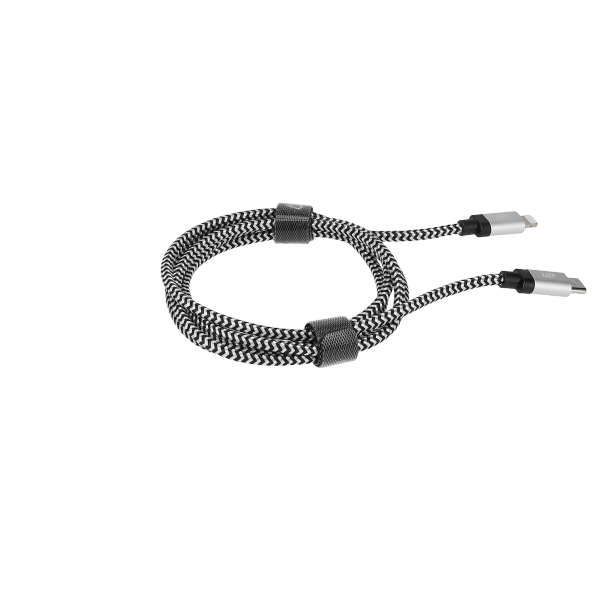 4 Ft. Braided Cable (USB-C to Lightning Cable)