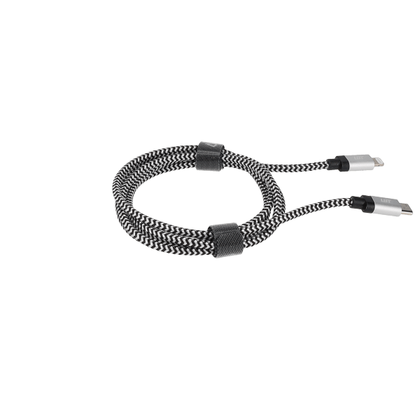 4 Ft. Braided Cable (USB-C to Lightning Cable)