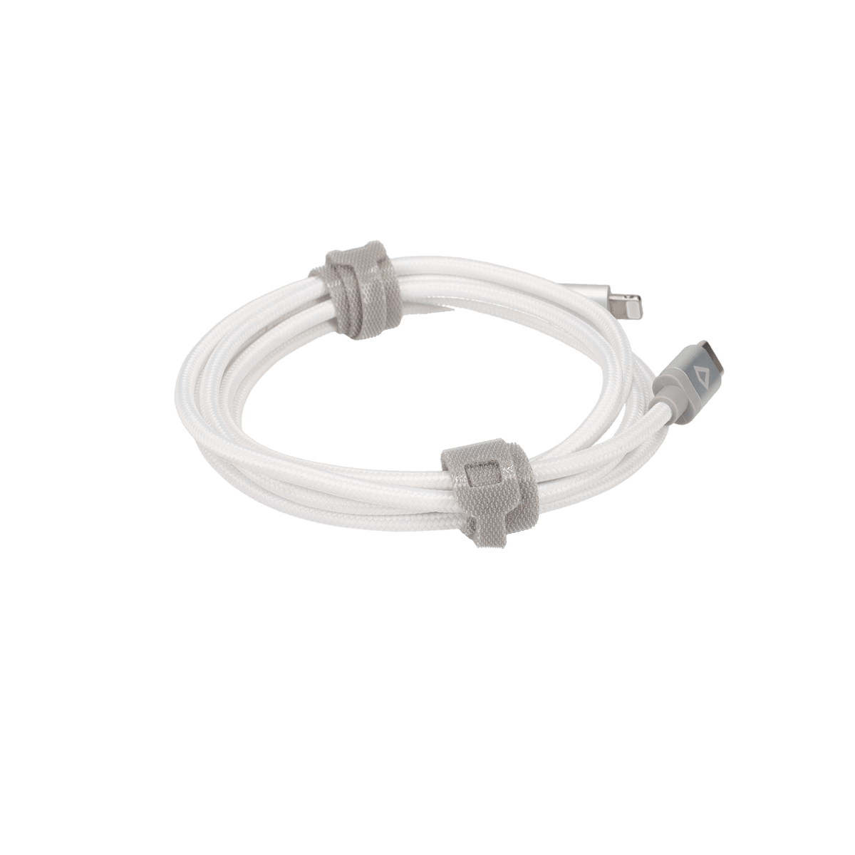 5 Ft. Braided White Cable (USB-C to Lightning)