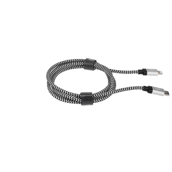 4 Ft. Braided Cable (USB-C to Lightning Cable)
