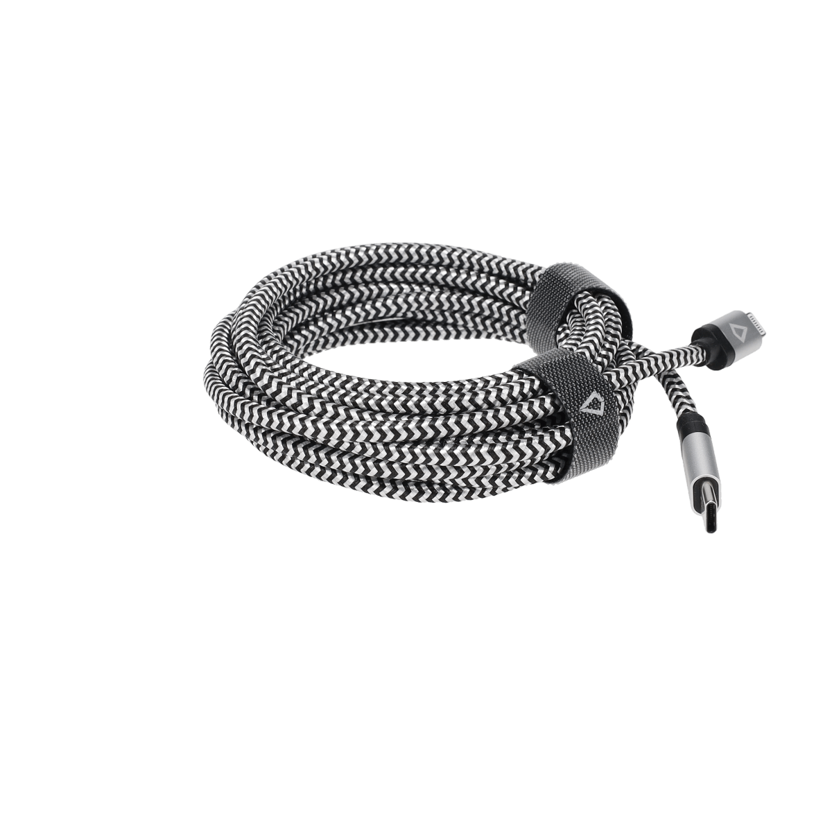 10 Ft. Braided Cable (USB-C to Lightning Cable)