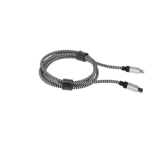 4 Ft. Braided Cable (USB-C to Lightning Cable)