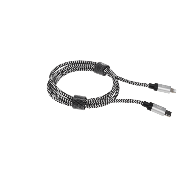 4 Ft. Braided Cable (USB-C to Lightning Cable)