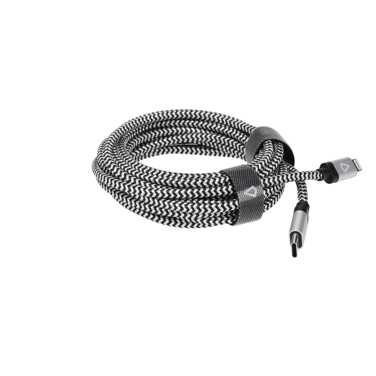 10 Ft. Braided Cable (USB-C to Lightning Cable)