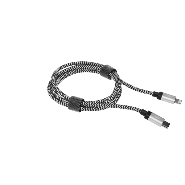 4 Ft. Braided Cable (USB-C to Lightning Cable)