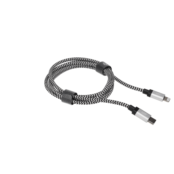 4 Ft. Braided Cable (USB-C to Lightning Cable)