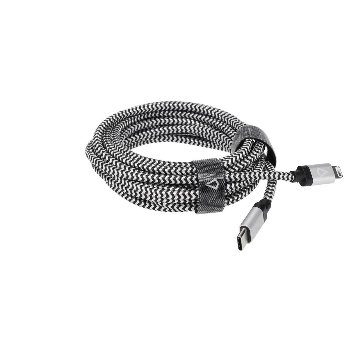 10 Ft. Braided Cable (USB-C to Lightning Cable)