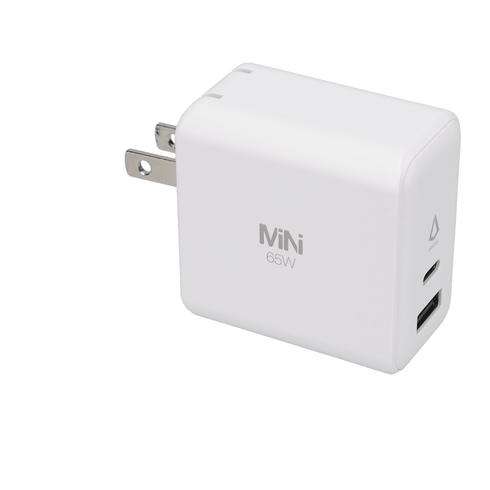 65W Dual-Port GaN PD Wall Charger (MiNi)
