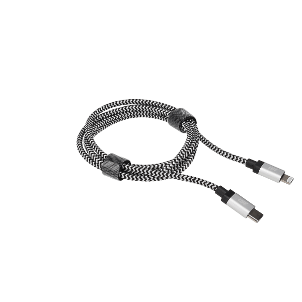4 Ft. Braided Cable (USB-C to Lightning Cable)