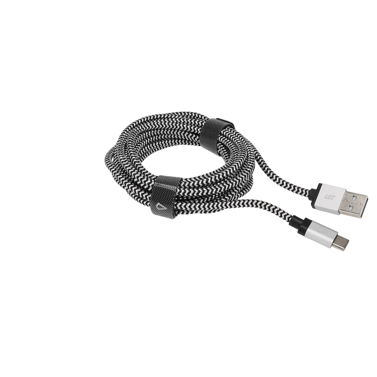 10 Ft. Braided Cable (USB-A to USB-C Cable)