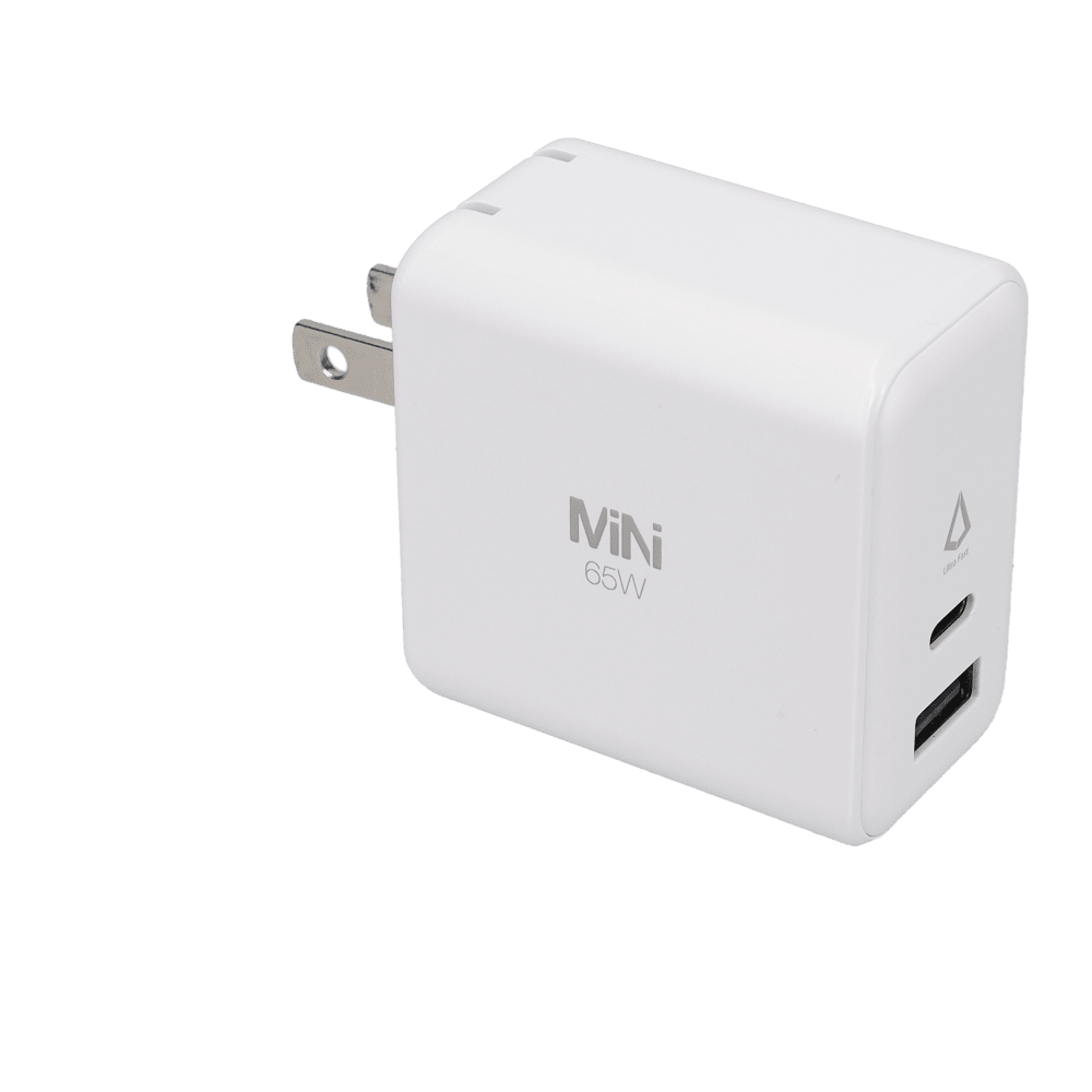 65W Dual-Port GaN PD Wall Charger (MiNi)