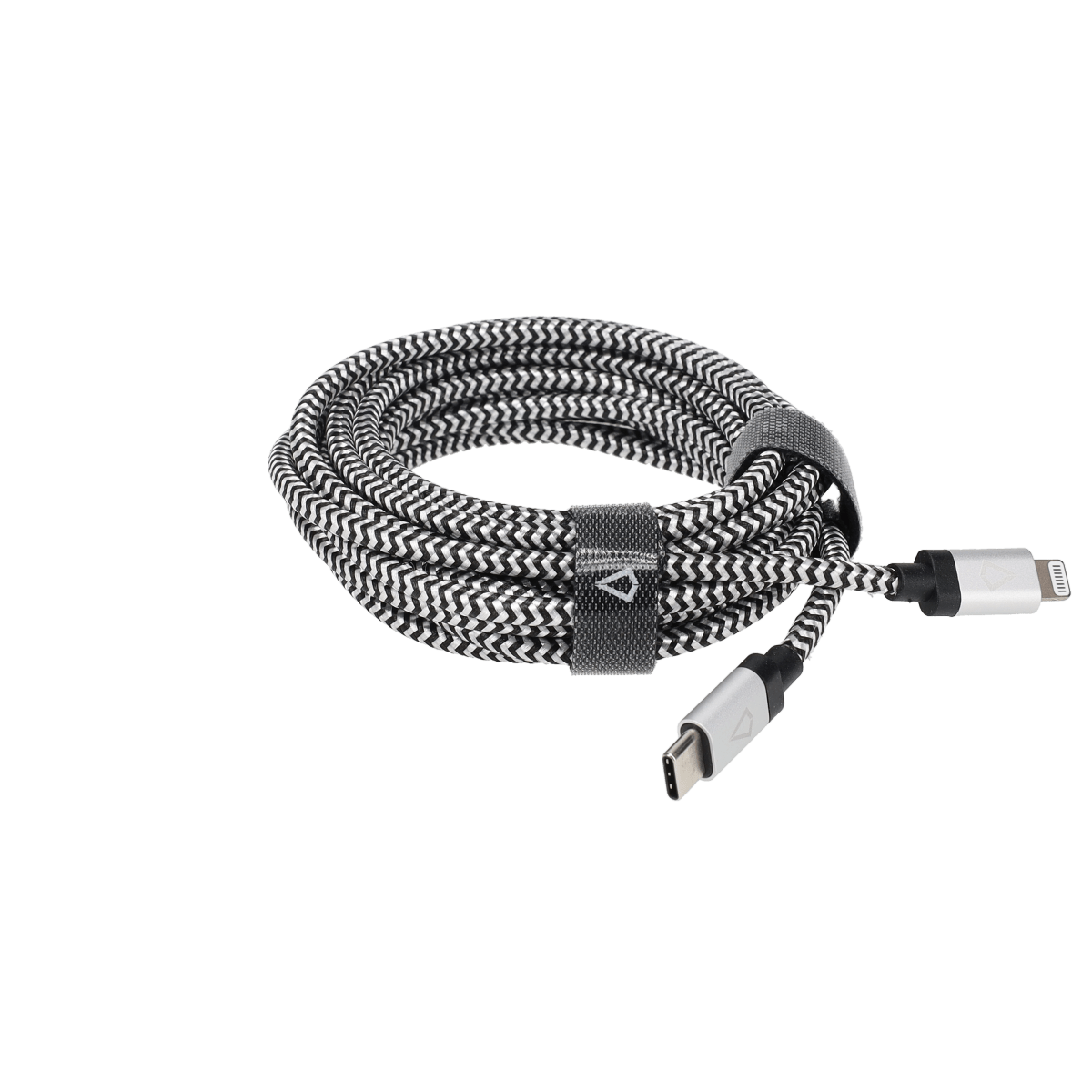 10 Ft. Braided Cable (USB-C to Lightning Cable)