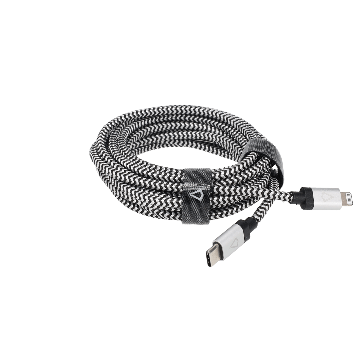 10 Ft. Braided Cable (USB-C to Lightning Cable)