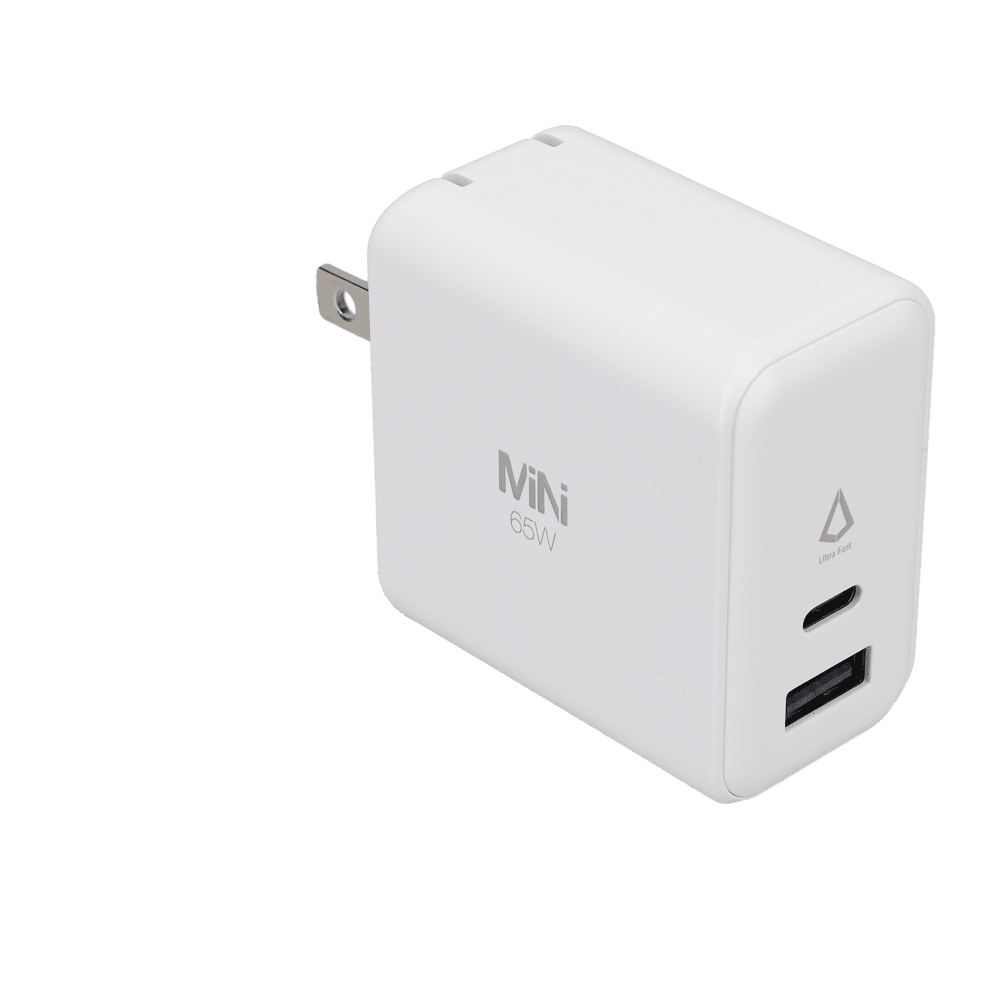 65W Dual-Port GaN PD Wall Charger (MiNi)