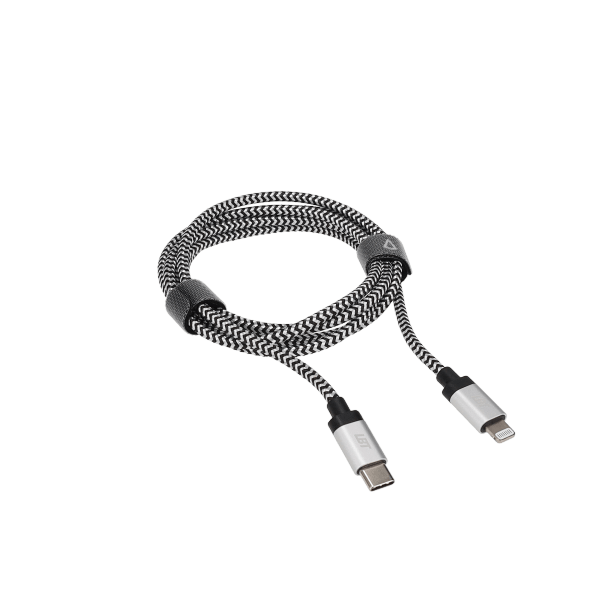 4 Ft. Braided Cable (USB-C to Lightning Cable)