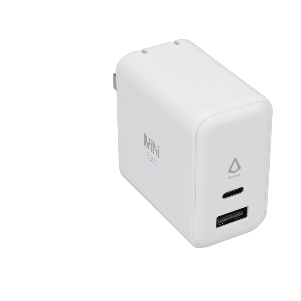65W Dual-Port GaN PD Wall Charger (MiNi)