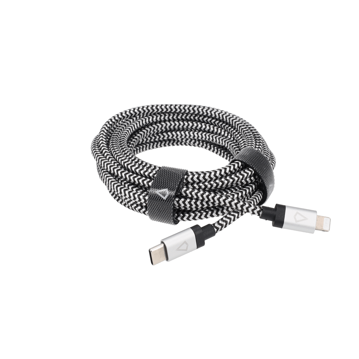 10 Ft. Braided Cable (USB-C to Lightning Cable)