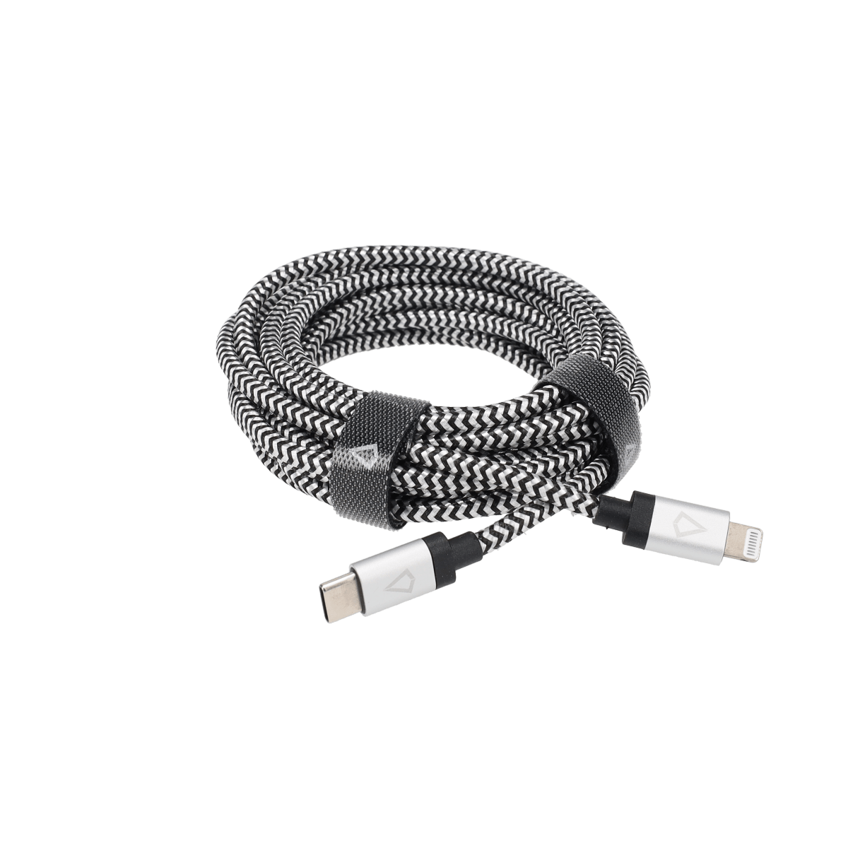10 Ft. Braided Cable (USB-C to Lightning Cable)