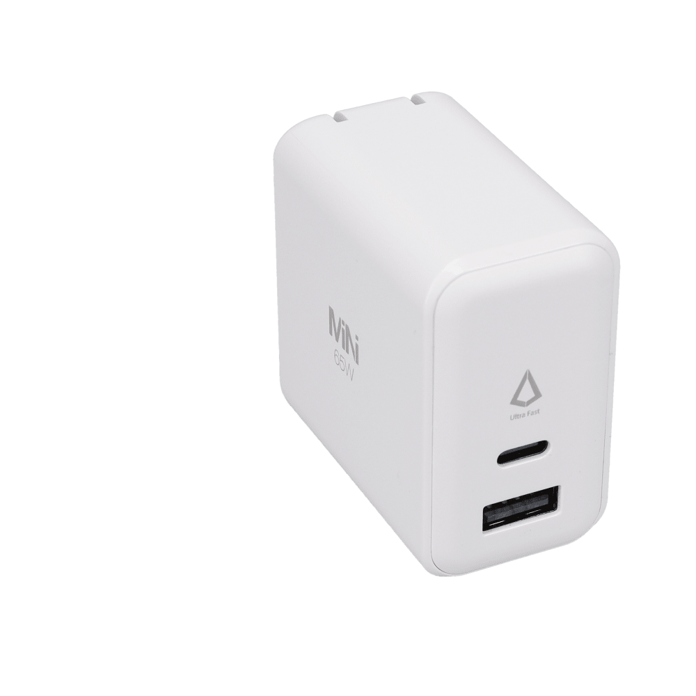 65W Dual-Port GaN PD Wall Charger (MiNi)