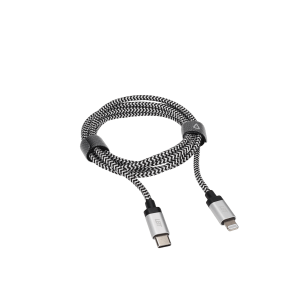 4 Ft. Braided Cable (USB-C to Lightning Cable)