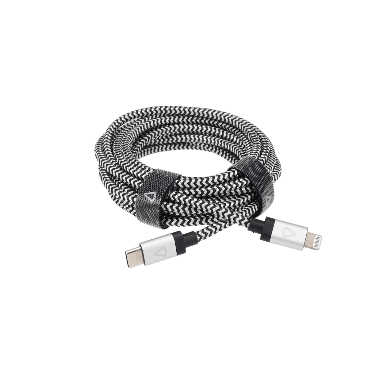10 Ft. Braided Cable (USB-C to Lightning Cable)