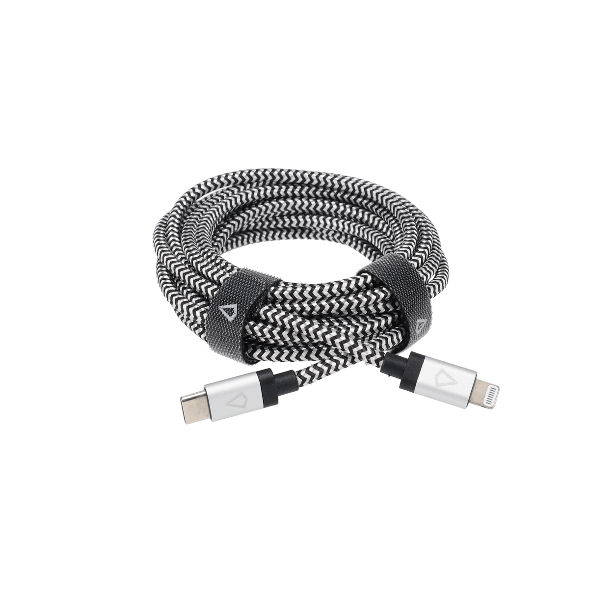 10 Ft. Braided Cable (USB-C to Lightning Cable)