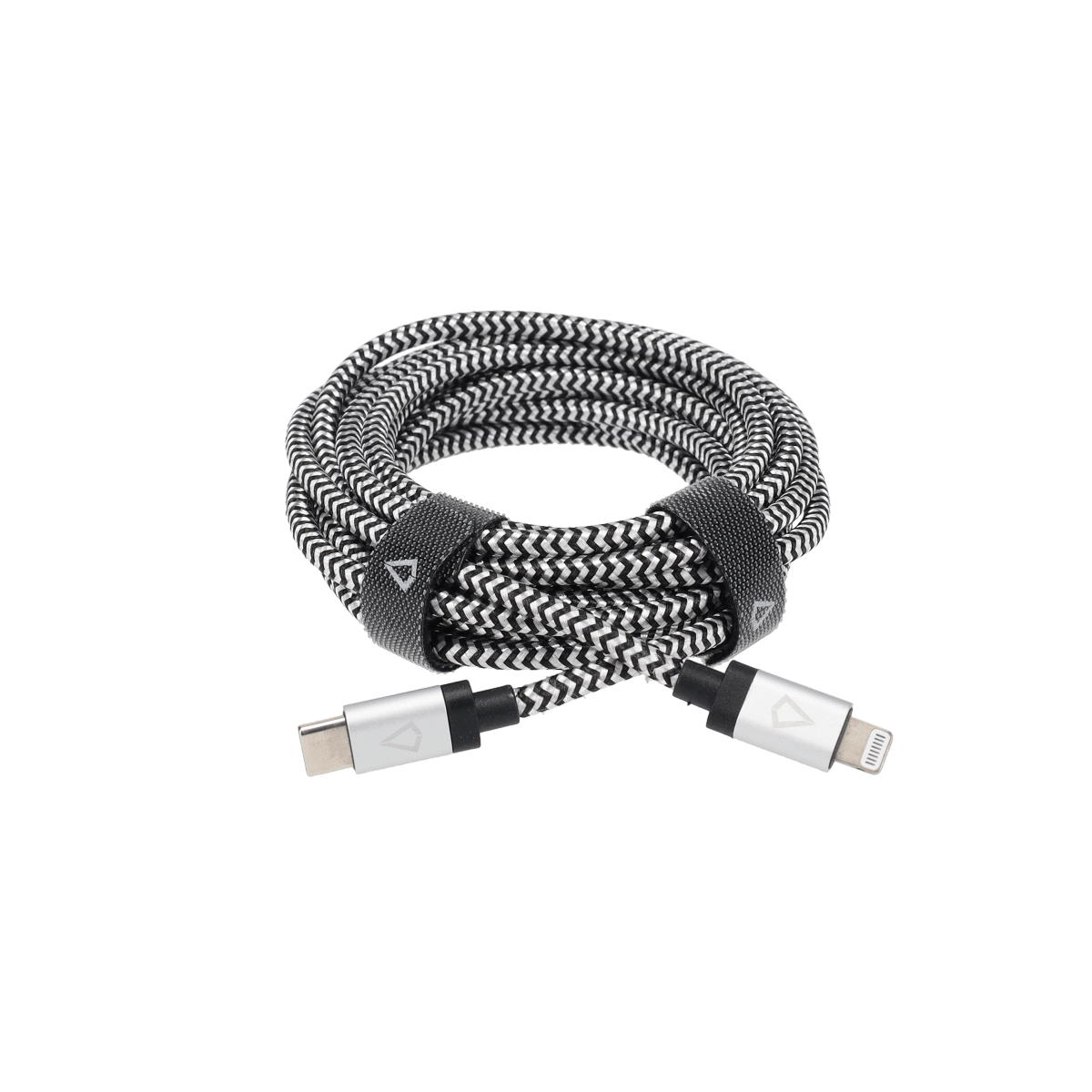 10 Ft. Braided Cable (USB-C to Lightning Cable)