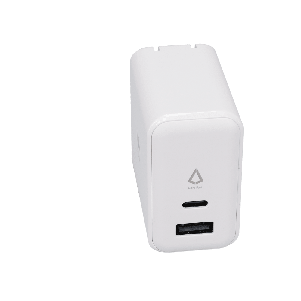 65W Dual-Port GaN PD Wall Charger (MiNi)