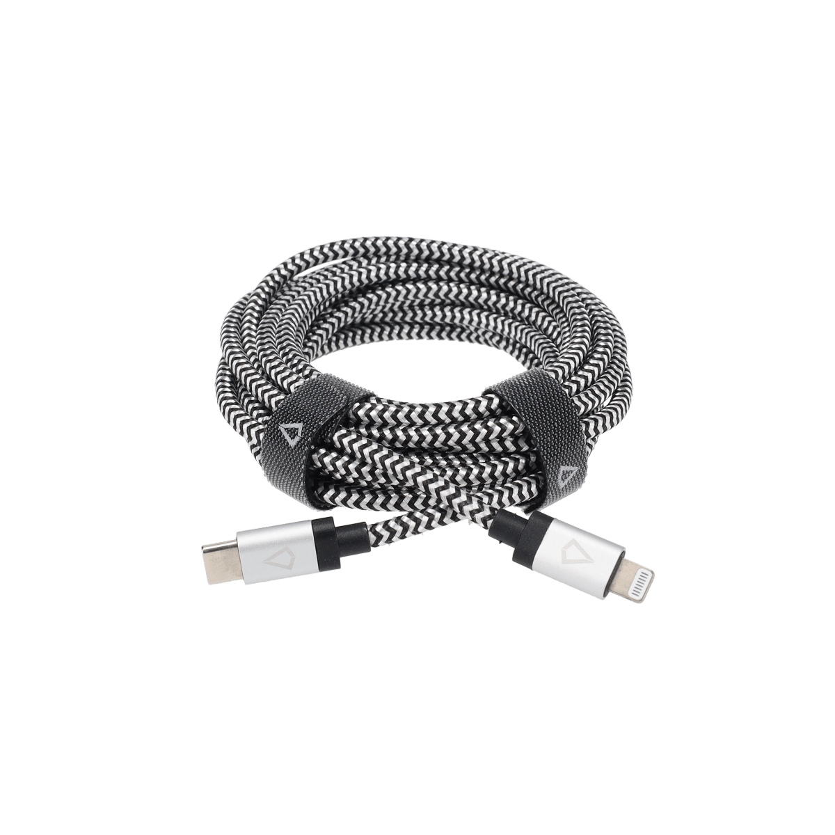 10 Ft. Braided Cable (USB-C to Lightning Cable)