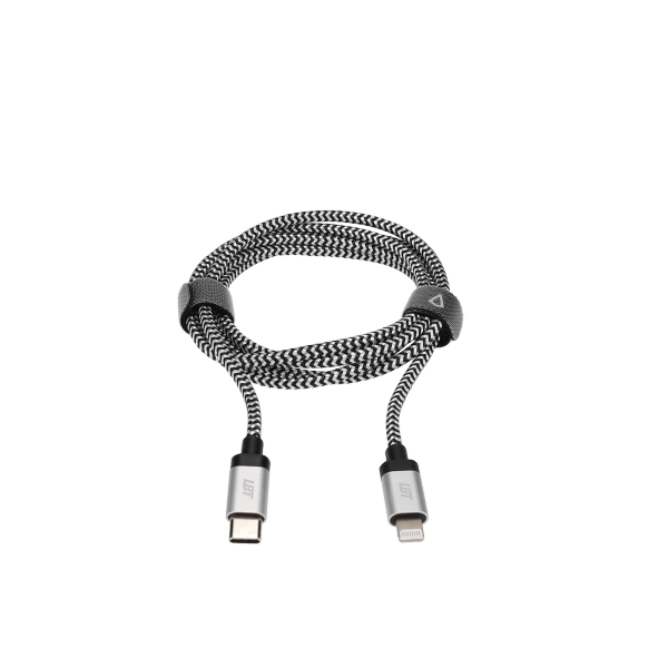 4 Ft. Braided Cable (USB-C to Lightning Cable)